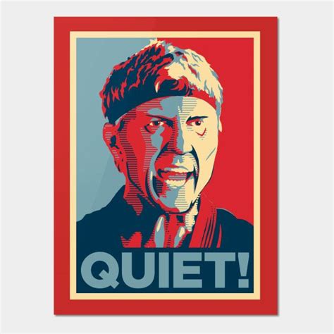 , Cobra Kai Posters - A Quiet Hope Poster TP1602 QUIET!... The Karate Kid 1984, Karate Kid Cobra ...