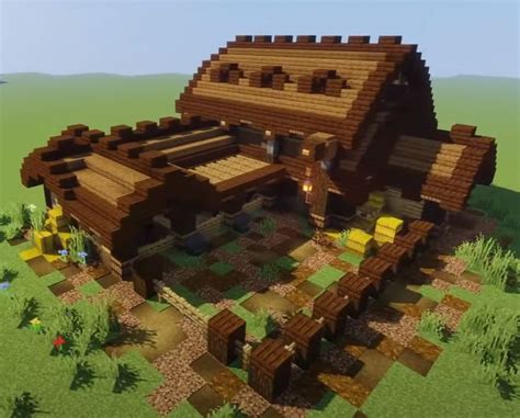 Minecraft Barn Idea in 2023