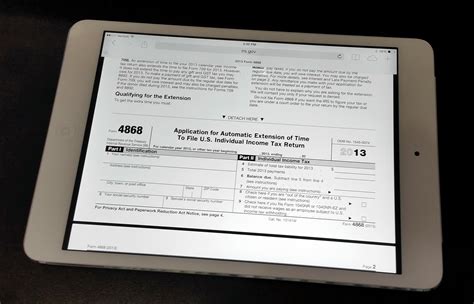 How to File a Tax Extension From iPhone, iPad or Computer (Form 4868)