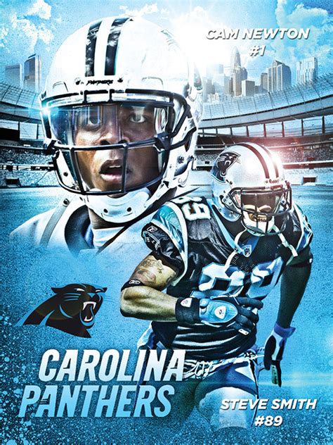 Carolina Panthers Concept Poster on Behance