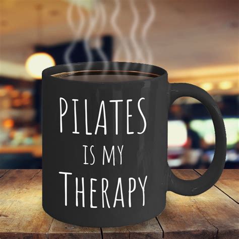 Pilates gift-Mother's Day Pilates mug-Pilates black | Etsy