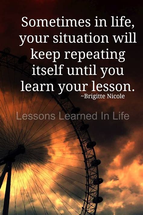 Lessons Learned In Life Quotes - ShortQuotes.cc