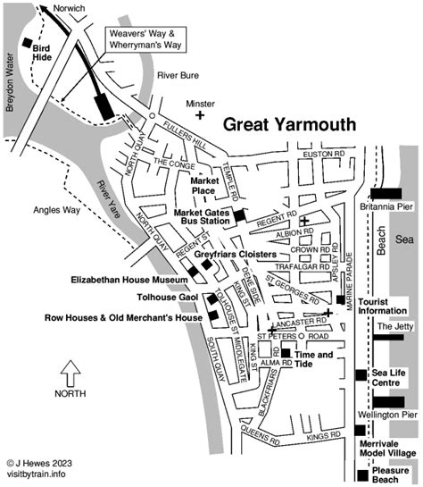 Great Yarmouth | Visit by Train, a station by station guide to UK tourist attractions