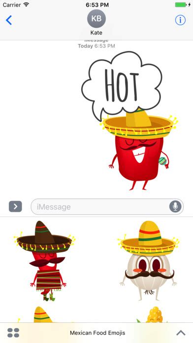 Mexican Food Emojis by Francesco Paradiso