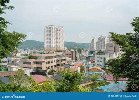 Cheonan City View from Namsan Park in Cheonan, Korea Editorial Image ...