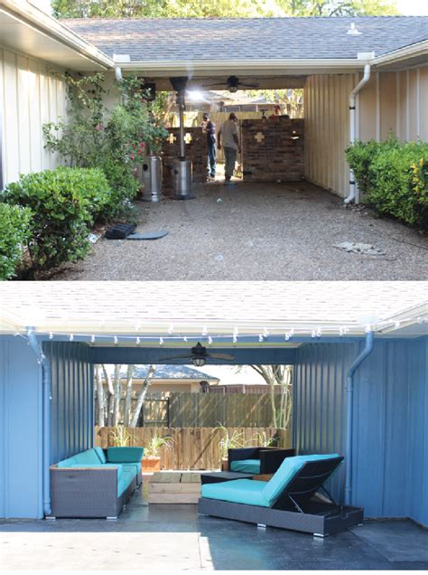 Before and After: Backyard Patio Remodel - Run Like Kale