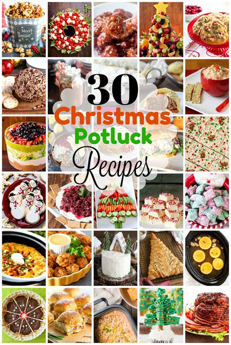 30 Festive Dishes To Take To a Christmas Potluck #potluckdishes 30 ...