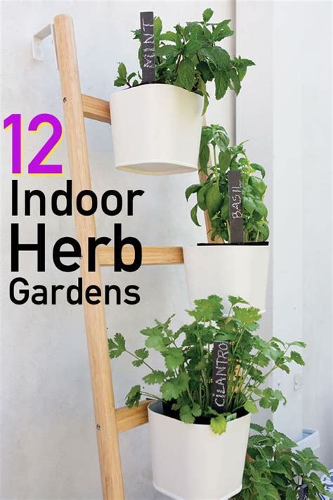 12 Awesome Indoor Herb Garden Ideas - The Unlikely Hostess