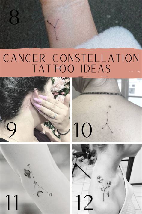 Our Favorite Cancer Zodiac Tattoos - Tattoo Glee