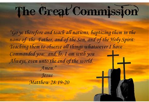 Matthew 28:19-20 / The Great Commission | God the father, Matthew 28 19 ...