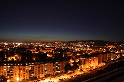 Night Cityscape in Zagreb, Croatia image - Free stock photo - Public Domain photo - CC0 Images