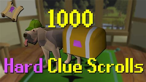 I Opened 1,000 Hard Clue Scrolls - YouTube