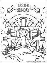 50  Easter Cross Coloring Pages Free Printable PDF JPG PNG & Online sketch template