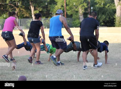 Wheelbarrow Race in the Park Stock Photo - Alamy