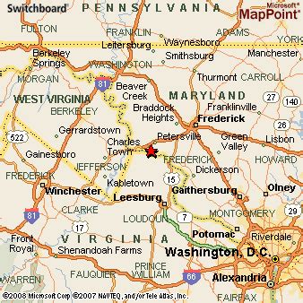 Where is Brunswick, Maryland? see area map & more