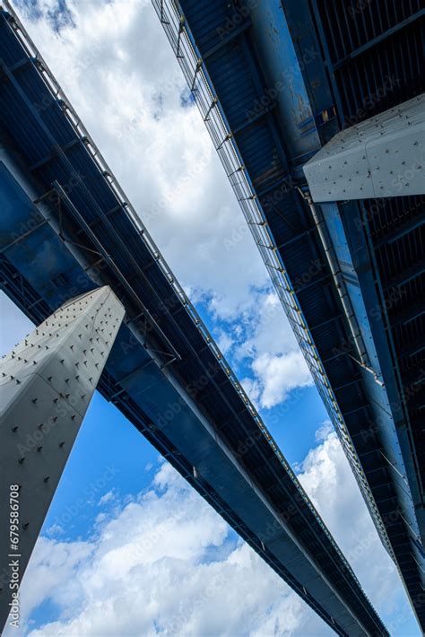 Istanbul Golden Horn Bridge. Under the Istanbul Golden Horn bridge ...