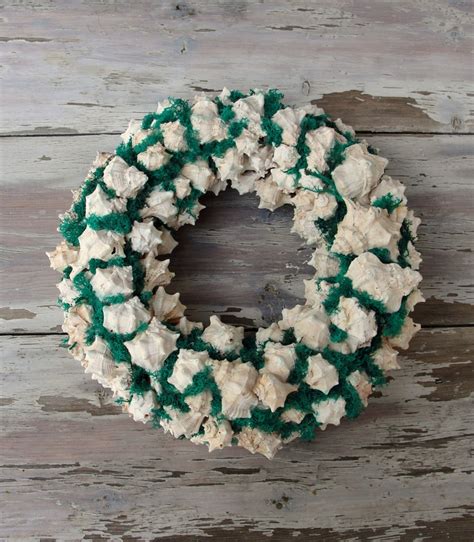 Seashell Wreath Coastal Beach Decor Shell Decoration Natural - Etsy