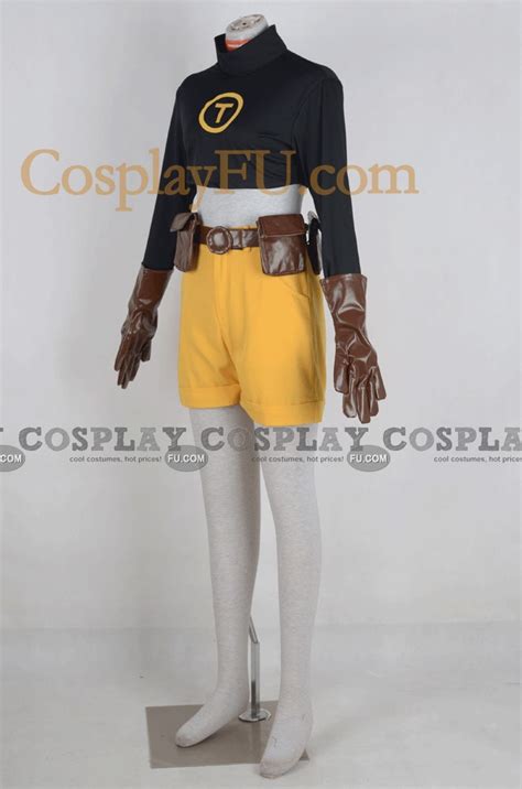 Custom Terra Cosplay Costume from Teen Titans - CosplayFU.com