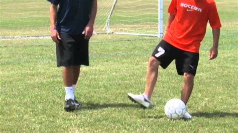 Shooting Techniques in Soccer for Beginners : Soccer Tips - YouTube