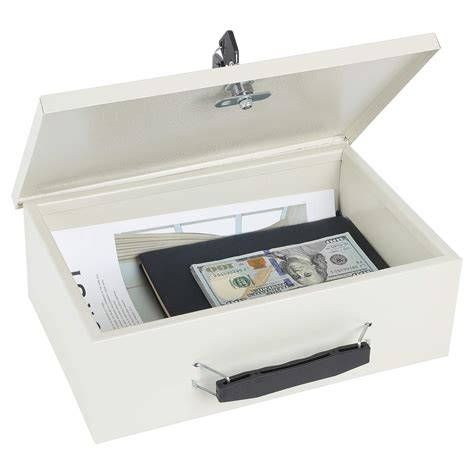 Buy KYODOLED Fireproof Document Box with Key Lock,Safe Storage Box for Valuables,Fire Resistance ...