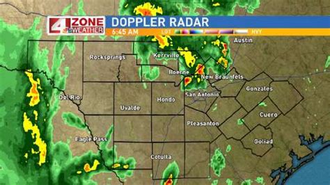 4 Zone Weather: Storms roll through South Texas | WOAI