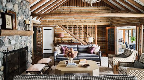 Tour a Lake Michigan Log Cabin That’s Summer-Ready | Architectural Digest | Architectural Digest