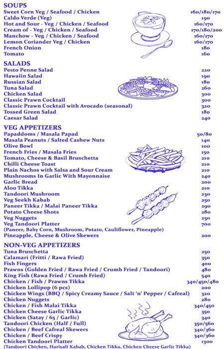 Tito's Restaurant Menu, Menu de Tito's Restaurant, Baga, Goa - Zomato