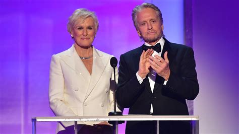 Glenn Close and Michael Douglas Have 'Fatal Attraction' Reunion at SAGs ...