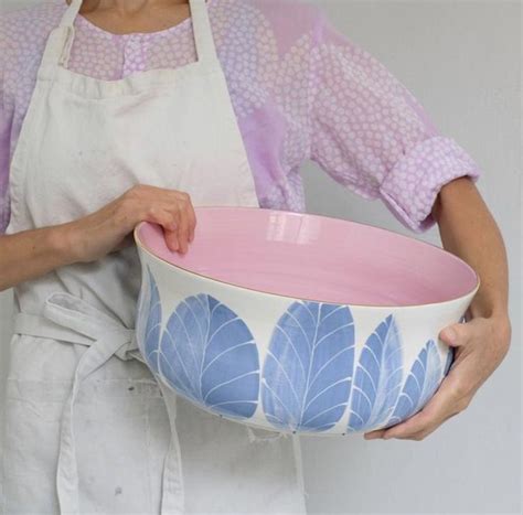 Fruit Bowl in Monet w/Orchid | Fruit bowl, Ceramic fruit bowl, Bowl
