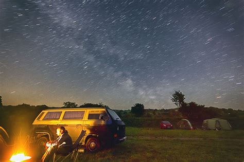 Wallpaper : landscape, night, nature, car, sky, field, Volkswagen, evening, HDR, horizon ...