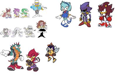 D Side Sonic The Hedgehog Characters by McKaylaOtts on DeviantArt