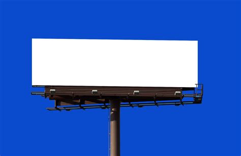 Free Outdoor Advertisement Blank Hoarding / Billboard Mockup PSD