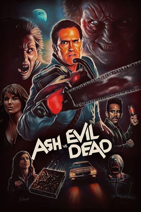 Ash vs Evil Dead by Ralf Krause - Home of the Alternative Movie Poster -AMP- | Evil dead movies ...