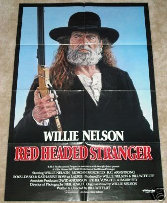 RED HEADED STRANGER Original Movie Poster WILLIE NELSON | #41269369