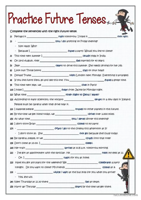 Verb Tenses Worksheets Future Tense Verbs Worksheet, 44% OFF