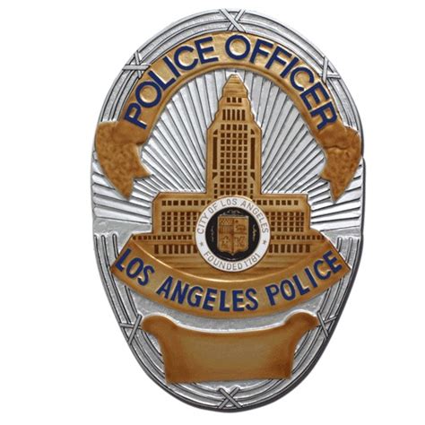 Lapd Police Badge