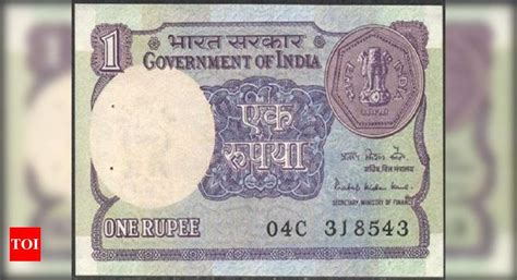 One Rupee note: Little blue one rupee note turns 100 today, no ...