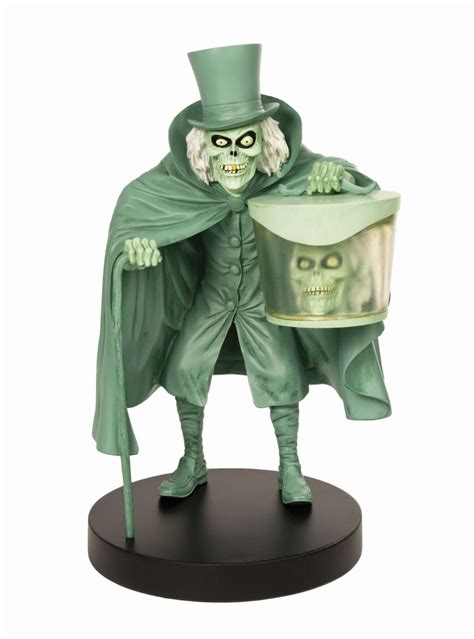 Haunted Mansion Hatbox Ghost Figure.