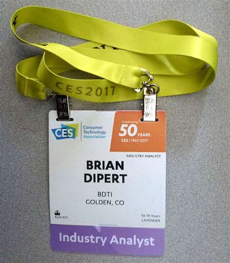 RFID-enhanced CES badge helps you get to the show - EDN