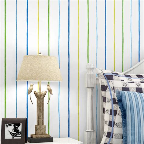 Striped Wallpaper | Horizontal Striped Wallpaper Designs For Wall