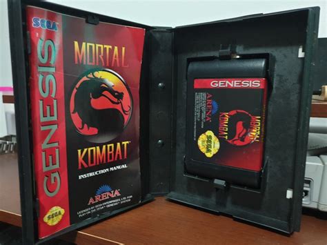 Sega Genesis Mortal Kombat MK megadrive md, Video Gaming, Video Games ...