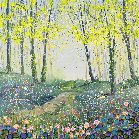 Spring Woodland - Fine Art Print - Julia Tanner Art