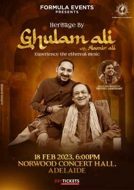 Ghulam Ali - Ustad Ghulam Ali is a Pakistani ghazal singer of the Patiala Gharana - DryTickets ...