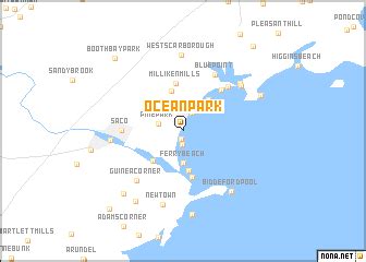 Ocean Park (United States - USA) map - nona.net