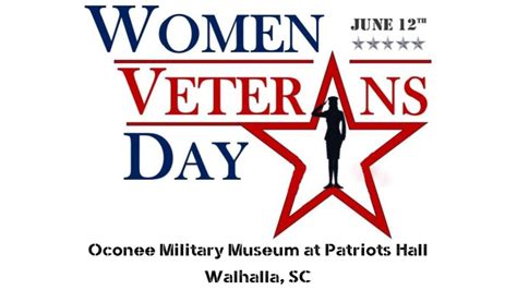 Women Veterans Day - Visit Oconee South Carolina