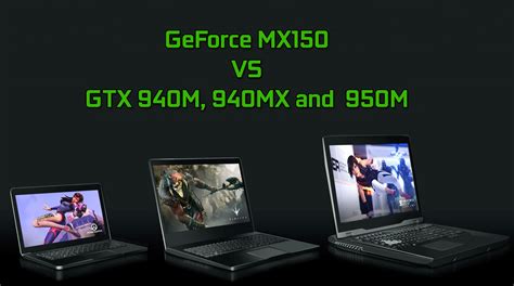 NVIDIA GeForce MX150 vs 940M, 940MX and 950M – benchmarks and gaming ...