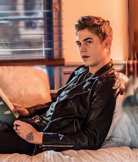 After Hero Fiennes Tiffin (Hardin Scott) Leather Jacket