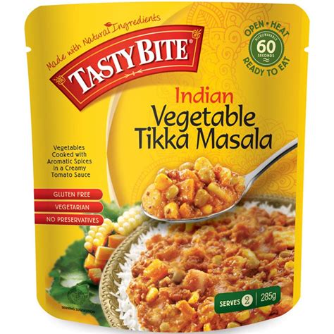 Tasty Bite Indian Vegetable Tikka Masala - 285g - Tasty Bite