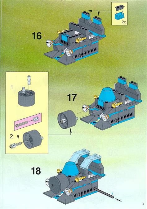 LEGO GHOST TRAIN Instructions 6497, Time Cruisers