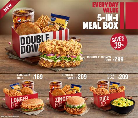 Menu of KFC, New Market, Kolkata | Dineout